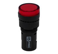 271-7476 RS PRO, Panel Mount Red LED Pilot Light, 12V ac/dc