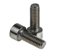 281-114 RS PRO Plain Stainless Steel Hex Socket Cap Screw, DIN 912, M6 x 16mm