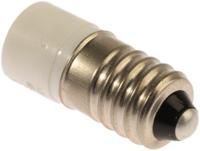 204-350 RS PRO White LED Indicator Lamp, 12V ac/dc, E10 Base, 10mm Diameter, 2070mcd