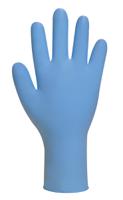 fn10003 Polyco Healthline Finite PF Blue Powder-Free Nitrile Disposable Gloves, Size 8.5, Large, 100 per Pack