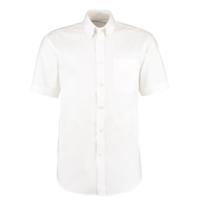 kk109w-16 Kustom Kit KK109 White Cotton, Polyester Work Shirt, UK 41in, EU 117cm