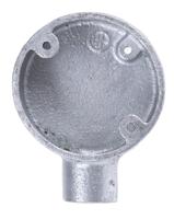 228-889 RS PRO Terminal Box, Conduit Fitting, 20mm Nominal Size, M4, Steel
