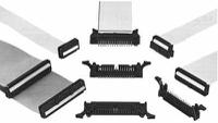 hif3ba-40pa-254wb Hirose 40-Way IDC Connector Plug for  Through Hole Mount, 2-Row