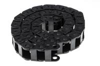 100250380 Igus 10, e-chain Black Cable Chain - Flexible Slot, W36 mm x D23mm, L1m, 38 mm Min. Bend Radius, Igumid G