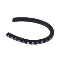 901-10387 HellermannTyton Helagrip Slide On Cable Marker Kit, Black, Blue, Brown, Green, Grey, Orange, Red, Violet, White,