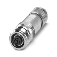 1438180 Phoenix Contact Industrial Circular Connector, 5 Contacts, M12 Connector, Socket, Female, SACC Series