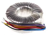 92428-p2s2 Nuvotem Talema 115 V ac, 230 V ac, 2 x 18V ac Toroidal Transformer, 225VA 2 Output