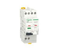 a9dv3632 Schneider Electric RCBO, 32A Current Rating, 1P+N Poles, 30mA Trip Sensitivity, Type C, Acti9 Range