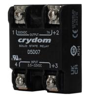 d5d07 Sensata Crydom 1-DC Series Solid State Relay, 7 A Load, Surface Mount, 500 V Load, 32 V Control