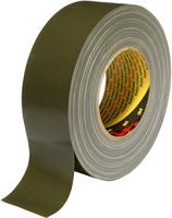y389-olive-50mmxm 3M Scotch 389 Duct Tape, 50m x 50mm, Green, PE Coated Finish