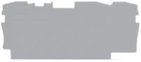 2004-1391 WAGO TOPJOB S, 2004 Series End and Intermediate Plate for Use with 2004 Series Terminal Blocks