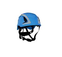 x5003v-ce 3M SecureFit™ Blue Safety Helmet with Chin Strap, AdjustableVentilated