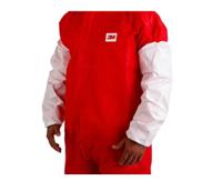 444 3M White Disposable Laminate Arm Protector for Liquid Splash Protection Use, 16in Length, One size