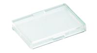 5492750321002 RAFI Transparent Rectangular Push Button Lens for Use with LUMOTAST 75 Series Push Button Switch