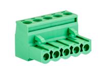 1826681 Phoenix Contact, 5mm Pitch, MSTB 2.5/5-ST BD:1-5, 5 Way, , Pluggable Terminal Block, Plug, Plug-In, Screw Termination,