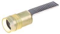 267-4518 RS PRO Insulated Crimp Blade Terminal 18mm Blade Length, 4mm² to 6mm², 12AWG to 10AWG, Yellow