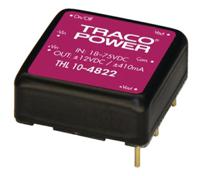 thl-10-1211 TRACOPOWER THL 10 DC-DC Converter, 5.1V dc/ 2A Output, 9 → 18 V dc Input, 10W, PCB Mount, +80°C Max Temp -40°C