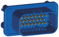 1-776228-5 TE Connectivity, AMPSEAL Automotive Connector Plug Blue Panel Mount 23 Way, Solder Termination