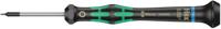 05345285001 Wera Hexagon Precision Screwdriver, 0.035 in Tip, 40 mm Blade, 137 mm Overall