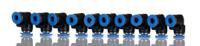916-0883 RS PRO Elbow Tube-toTube Adaptor, Push In 6 mm to Push In 6 mm, Tube-to-Tube Connection Style