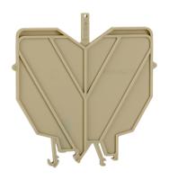 0485760000 Weidmuller SAK Series End Cover for Use with SAK-Series Modular Terminals