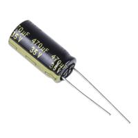 eeufm1v471 Panasonic 470μF Aluminium Electrolytic Aluminium Electrolytic Capacitor 35V dc, Radial, Through Hole - EEUFM1V471