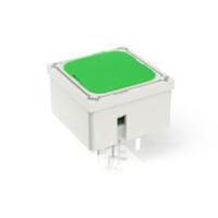 3142000220000 RAFI Green Momentary Tactile Switch, 1 NO 250mA 15mm PCB