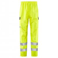 l07-y-leo-xxl Leo Workwear WESTLEIGH Yellow Hi Vis Trouser Windproof, Waterproof, Breathable 91 cm 91 cm