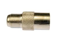 266-2209 RS PRO TV Aerial Connector Female to Female, Cable Mount