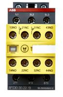 1sbl297082r1322-afs38-30-22-13 ABB Jokab AFS Contactor, 100/250 V ac/dc Coil, 3-Pole, 50 A, 1.3 kW 250 V, 3 NO, 600V
