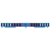 1267840000 Weidmuller  P Series Blue, Octuple-Level, Push In Termination