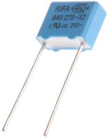phe840mk5100mk01r17 KEMET PHE840 Metallised Polypropylene Film Capacitor, 275 V ac, 760 V dc, ±20%, 10nF, Through Hole