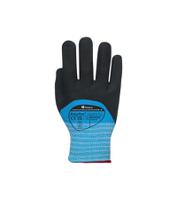 phykc-10 Polyco Healthline Polyflex Hydro KC Blue Nylon Reusable Gloves, Size 10, Nitrile Foam Coating