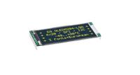 ea-oledm204-lga Display Visions 2.0in Yellow OLED Display 4 x 20pixels Graphics I2C, SPI Interface