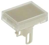 a3cj-500w Omron White Rectangular Push Button Lens