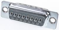 09672155615 HARTING 15 Way Panel Mount D-sub Connector Plug, 2.77mm Pitch