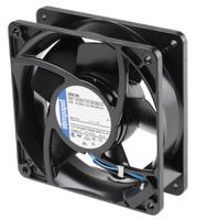 4656-nu ebm-papst 4000 N Series Axial Fan, 230 V ac, AC Operation, 160m³/h, 19W, 840mA Max, IP54, 119 x 119 x 38mm