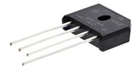 kbu8j-e451 Vishay Bridge Rectifier, 8A, 600V, 4-Pin