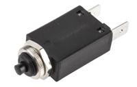 106-p10-000040-1a ETA Thermal Circuit Breaker - 106  Single Pole 240V Voltage Rating Panel Mount, 1A Current Rating
