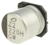 ucw1h221mnl1gs Nichicon 220μF Aluminium Electrolytic Capacitor 50V dc, Surface Mount - UCW1H221MNL1GS