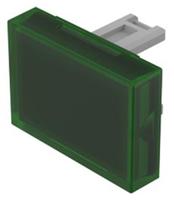 31-9015 EAO Green Rectangular Push Button Lens for Use with 31 Series