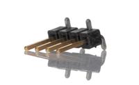 tsm-104-01-l-sv Samtec TSM Series Straight Surface Pin Header, 4 Contact(s), 2.54 mm Pitch, 1 Row, Unshrouded