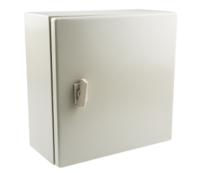 775-5791 RS PRO Steel Wall Box, IP66, 300 mm x 300 mm x 150mm