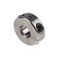 msp-10-ss Ruland Shaft Collar, Two Piece, Clamp Screw, Bore 10mm, OD 24mm, W 9mm, Stainless Steel