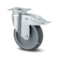 2477ygo075p40 Tente Swivel Castor Wheel, 150kg Capacity, 75mm Wheel
