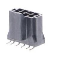 105429-1208 Molex 200316 Series Vertical Surface PCB Header, 8 Contact(s), 3.5 mm Pitch, 2 Row