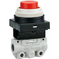 vm130-f01-30ba SMC Push Button Air Operated Mechanical Valve VM100 Series, G 1/8, 1/8mm, VM130-F01-30BA