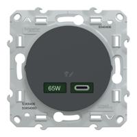 s540406 Schneider Electric Anthracite, 1 Gang, Odace
