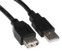 11028947-50 Roline USB 2.0, Male USB A to Female USB A, 800mm