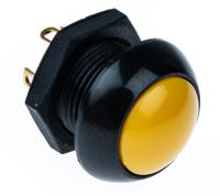 p9-113124 Otto Push Button Switch, Momentary, Panel Mount, DPDT